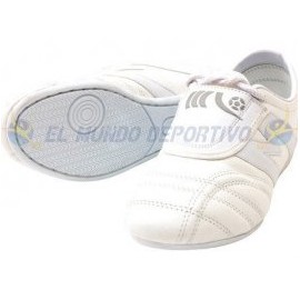 2006-Tenis de artes marciales marca Manríquez mod TAE color mod TOTAL color blanco